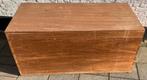 teak kist met handgrepen, 112 x 52 x 52 cm, Gebruikt, Teakhout, 100 tot 125 cm, 50 tot 75 cm