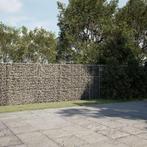 vidaXL Schanskorf 600x50x150 cm gegalvaniseerd ijzer, Tuin en Terras, Bloembakken en Plantenbakken, Verzenden, Nieuw, Metaal