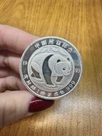 China, Zwitserland. Silver Medal 1993 Panda, 1 Oz (Zonder