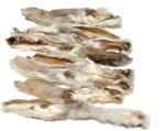 Konijnenoren met haar ongeveer 150 gram