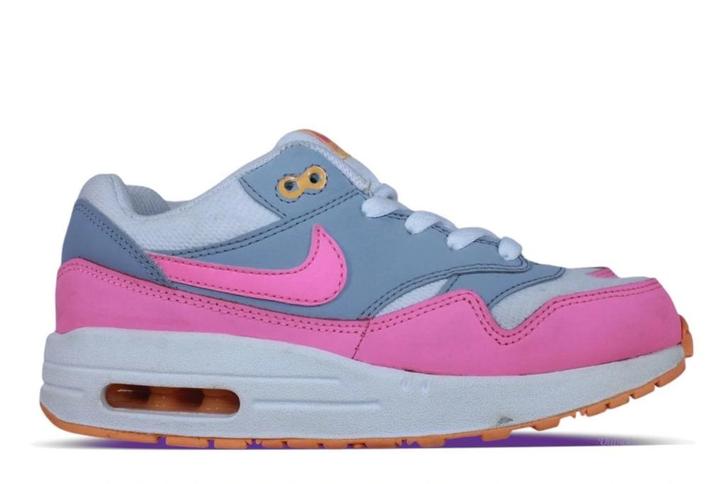 Nike Air Max 1 PS Essential Pink Glow • 35, Kleding | Dames, Schoenen, Sneakers of Gympen, Ophalen of Verzenden