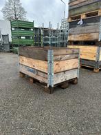 Houten opzetrand met europallet 1200x1000x800mm, Doe-het-zelf en Verbouw, Kratten en Dozen, Ophalen, Gebruikt, 100 cm of meer