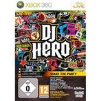 Xbox 360 DJ Hero (Game Only), Zo goed als nieuw, Verzenden