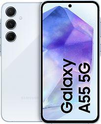 Samsung Galaxy A55 5G Dual SIM 256GB awesome iceblue, Telecommunicatie, Mobiele telefoons | Samsung, Zonder abonnement, Android OS