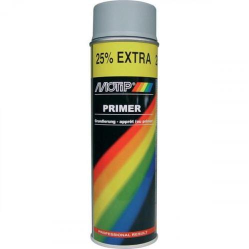 Motip primer 500 ml, grijs, spuitbus, Doe-het-zelf en Verbouw, Verf, Beits en Lak, Nieuw, Verzenden