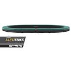 Trampoline Berg Grand Ovaal Favorit Inground 520 X 345 Green, Kinderen en Baby's, Speelgoed | Buiten | Trampolines, Ophalen of Verzenden