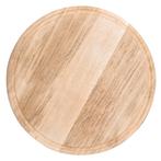 GGM Gastro | Houten pizzabord - Ø 420mm - met sapgroef |, Huis en Inrichting, Keuken | Servies, Verzenden, Nieuw, Effen, Bord(en)