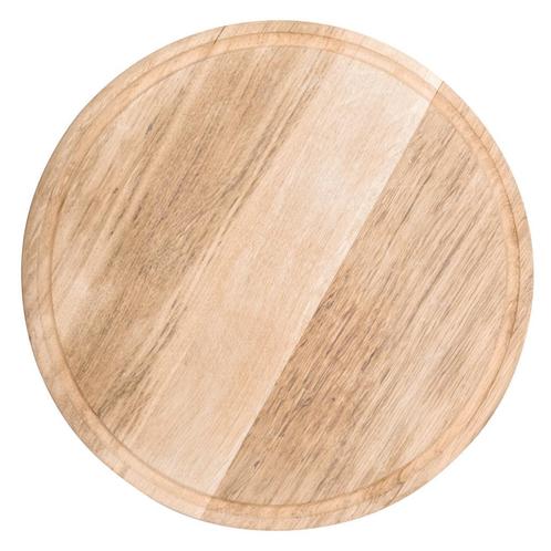 GGM Gastro | Houten pizzabord - Ø 420mm - met sapgroef |, Huis en Inrichting, Keuken | Servies, Effen, Nieuw, Bord(en), Verzenden