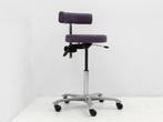 Werkstoel Score Medical 6221- bekleding kunstleer paars -, Huis en Inrichting, Stoelen, Ophalen of Verzenden, Gebruikt