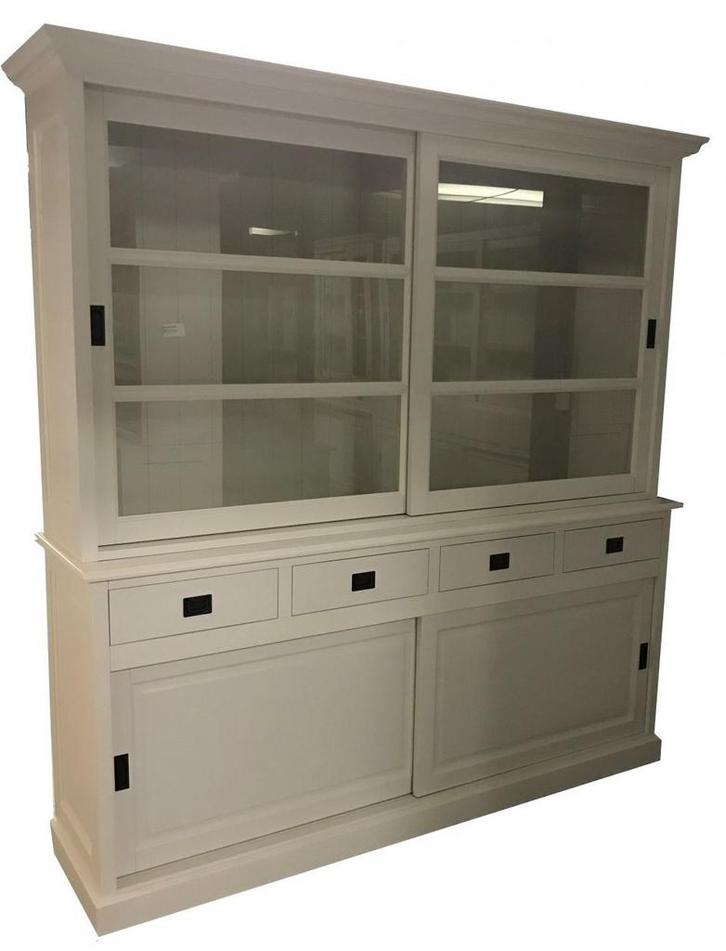 Buffetkast wit Rhenen 215cm, Huis en Inrichting, Kasten | Buffetkasten, Ophalen of Verzenden