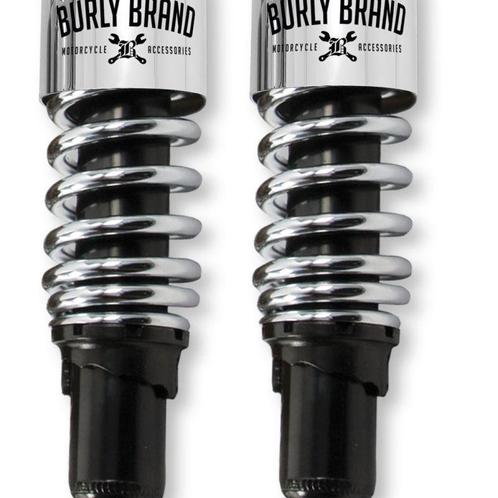 Burly Brand FLH Shocks - Chrome - B28-1203, Auto-onderdelen, Ophanging en Onderstel, Ophalen of Verzenden