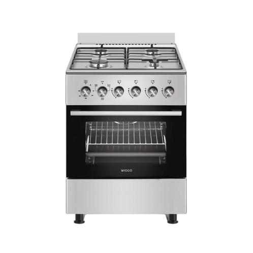 Wiggo WO-E603R(XX) Serie 3 - Gasfornuis - Rvs, Witgoed en Apparatuur, Fornuizen, Nieuw, Verzenden