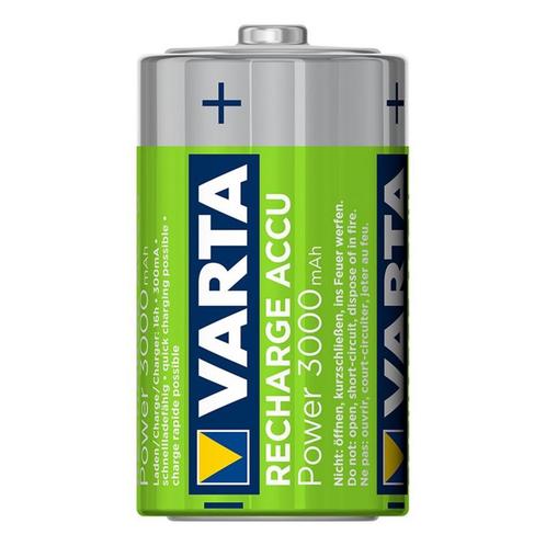 Varta Oplaadbare NiMH D-batterijen - 3000 mAh - 1,2V - 2..., Audio, Tv en Foto, Accu's en Batterijen, Nieuw, Ophalen of Verzenden