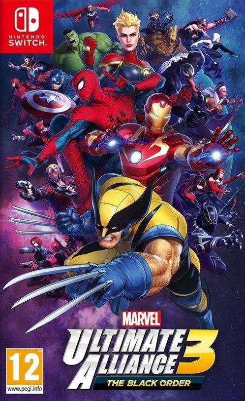 Switch Marvel Ultimate Alliance 3: The Black Order, Spelcomputers en Games, Games | Nintendo Switch, Zo goed als nieuw, Verzenden