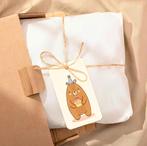 10 Capibara kaartjes aan jute touw, Verzenden, Nieuw, Overige typen, Verjaardag