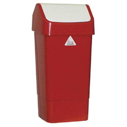 Kleurcode prullenbak - 50L - rood, Zakelijke goederen, Horeca | Keukenapparatuur, Nieuw in verpakking, Reinigen, Verzenden