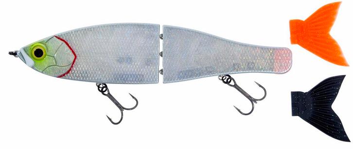 Ultimate Collos X-Glide Swimbait Flash Roach 20cm (76g), Watersport en Boten, Hengelsport | Algemeen, Overige typen, Nieuw, Verzenden