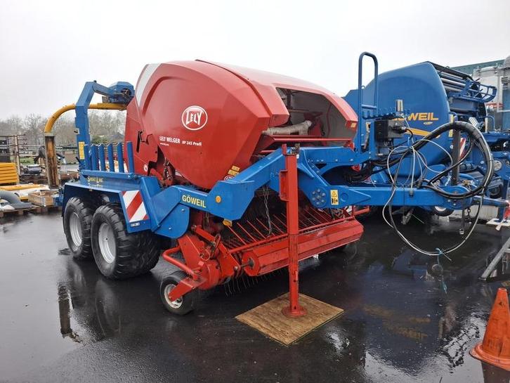 Balenpers met wikkelaar, Lely, RP245 profi, 2010, Zakelijke goederen, Agrarisch | Werktuigen