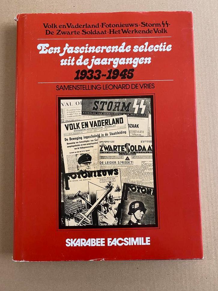 Bundeling Nederlandstalige Nazi- en NSB bladen 1933-1945, Verzamelen, Militaria | Tweede Wereldoorlog, Nederland, Boek of Tijdschrift