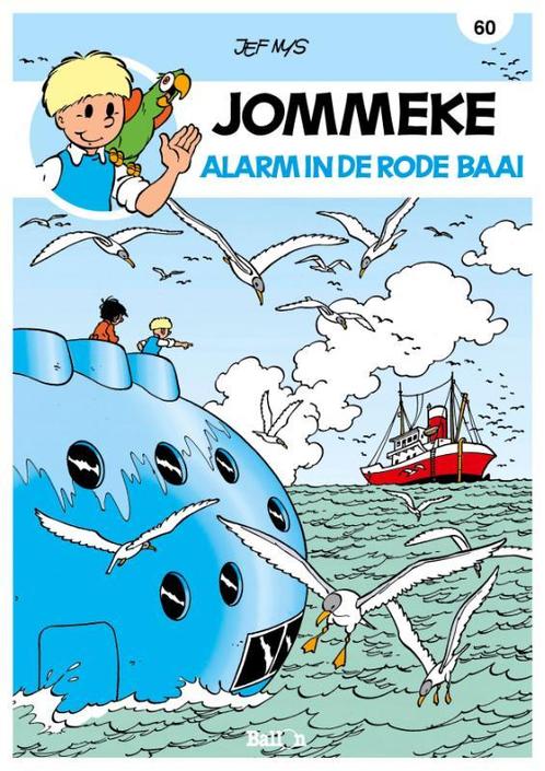 Jommeke strip - nieuwe look 60 - Alarm in de rode baai, Boeken, Stripboeken, Gelezen, Verzenden