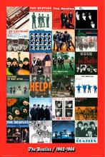 Poster The Beatles Era 1962-1966 61x91,5cm, Verzamelen, Posters, Nieuw, A1 t/m A3, Verzenden