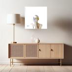 Piétra M (Martine Poli) - “Main sur le Silence”, Antiek en Kunst, Kunst | Schilderijen | Modern