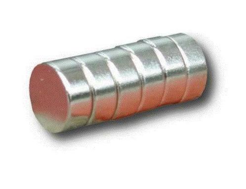 Magneet Neodym schijf L 6x ø10x4mm, Zakelijke goederen, Kantoor en Winkelinrichting | Kantoorartikelen, Overige typen, Nieuw in verpakking