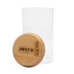 BrandNewCake Voorraadpot Glas met Bamboe Deksel 1000ml, Verzenden, Nieuw