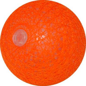 Cotton ball Fel Oranje - 6cm