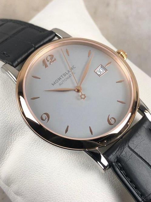 Montblanc - Star Classic Automatic 18K Gold/Steel - 112145 -, Sieraden, Tassen en Uiterlijk, Horloges | Heren