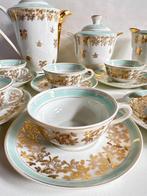 Koffieservies (21) -  Ciel bleu et Or, Véritable