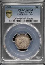 Verenigd Koninkrijk. Victoria. 6 Pence 1887 - PCGS MS64
