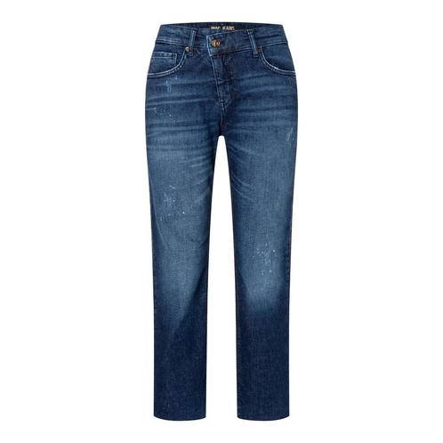 MAC • blauwe Criss Cross chain jeans • 36, Kleding | Dames, Broeken en Pantalons, Blauw, Nieuw, Maat 36 (S), Verzenden