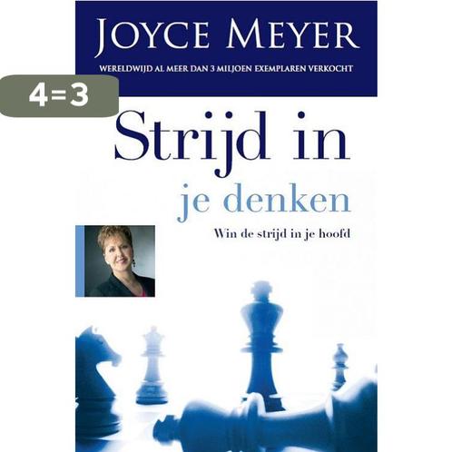 Strijd in je denken 9789068230543 Joyce Meyer, Boeken, Godsdienst en Theologie, Gelezen, Verzenden