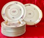 Albert Vignaud Limoges - Gebak/taartset (11) - Goud,, Antiek en Kunst