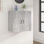 vidaXL Wandkast 60x31x60 cm bewerkt hout grijs sonoma, Verzenden, Nieuw
