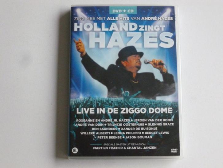 Holland zingt Hazes - Live in de Ziggo Dome (CD + DVD), Cd's en Dvd's, Cd's | Nederlandstalig, Zo goed als nieuw, Verzenden
