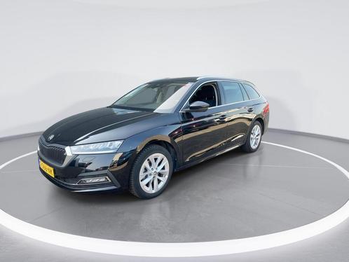 Zakelijke Lease |  Škoda Octavia Combi 1.0e-TSI/110PK Busine, Auto's, Skoda, Lease, Zwart, Automaat, Stationwagon, Overige kleuren