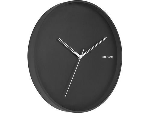 Wandklok Hue - Metaal Zwart - Ø40cm, Huis en Inrichting, Woonaccessoires | Klokken, Nieuw, Verzenden