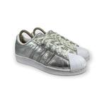 Adidas Superstar Originals BB2271 Zilver - Maat 36.5, Gedragen, Sneakers of Gympen, Adidas, Verzenden