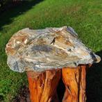 Kyaniet blok - Hoogte: 10 cm - Breedte: 16 cm- 5810 g - (1)