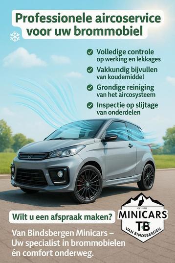 Airco service voor uw Brommobiel | Aixam - Microcar - Ligier beschikbaar voor biedingen