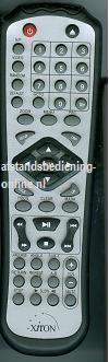 Afstandsbediening Xiron dvd221, Ophalen of Verzenden, Nieuw, Origineel