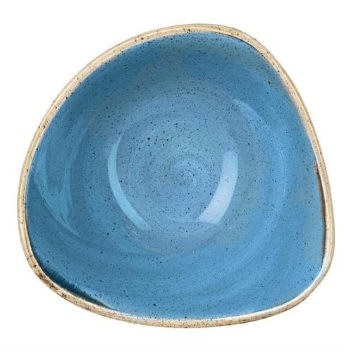 Stonecast driehoekige kommen | Blauw | 12 stuks, Zakelijke goederen, Horeca | Overige, Verzenden
