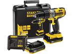 Stanley FMC625D2 18V Li-Ion accu klopboor-/schroefmachine, Doe-het-zelf en Verbouw, Gereedschap | Boormachines, Verzenden, Zo goed als nieuw