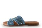 Ann Rocks Slippers in maat 39 Blauw, Slippers, Ann Rocks, Zo goed als nieuw, Verzenden