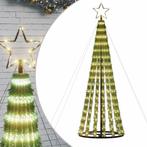 vidaXL LED Kerstboom 180cm - Tweedekansje met 8 Lichtstan..., Huis en Inrichting, Woonaccessoires | Kunstplanten en Kunstbloemen