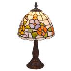 Tiffany tafellamp – Kolibrie &amp; Bloemen – Ø 20 × H 36 cm, Huis en Inrichting, Verzenden, Nieuw