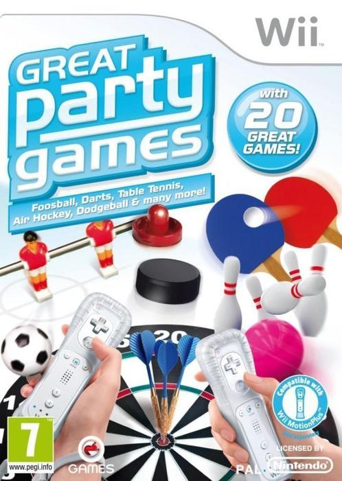 Great Party Games (Nintendo Wii), Spelcomputers en Games, Games | Nintendo Wii, Gebruikt, Vanaf 3 jaar, Verzenden