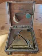 Clinometer - Messing, Hout - 1850-1900
